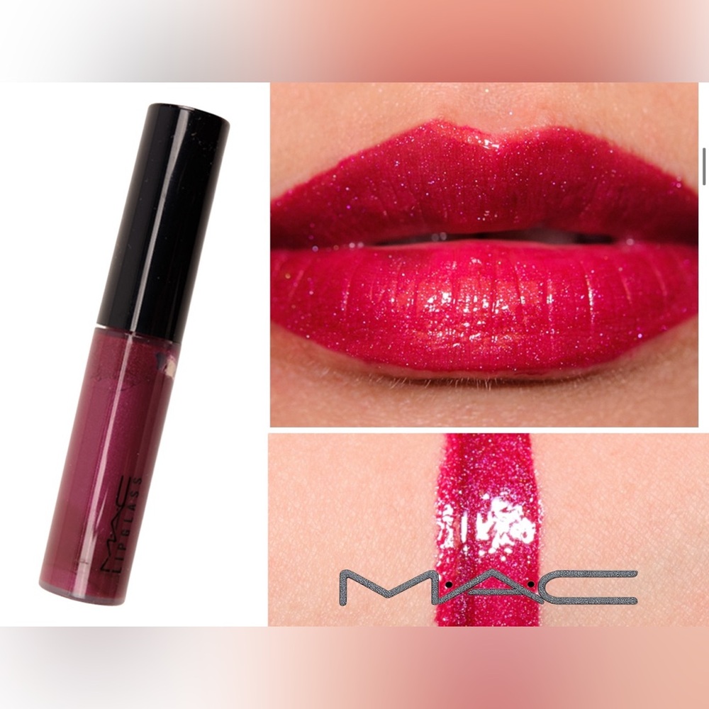 MAC LUST FOR LIFE LIPGLASS. LIMITED EDITION. RARE. NEW IN BOX.